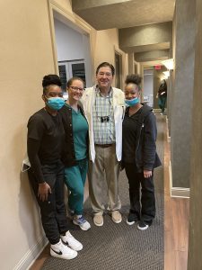 Ground Hog Day was “Job Shadow Day” for CCTC dental assistant students.