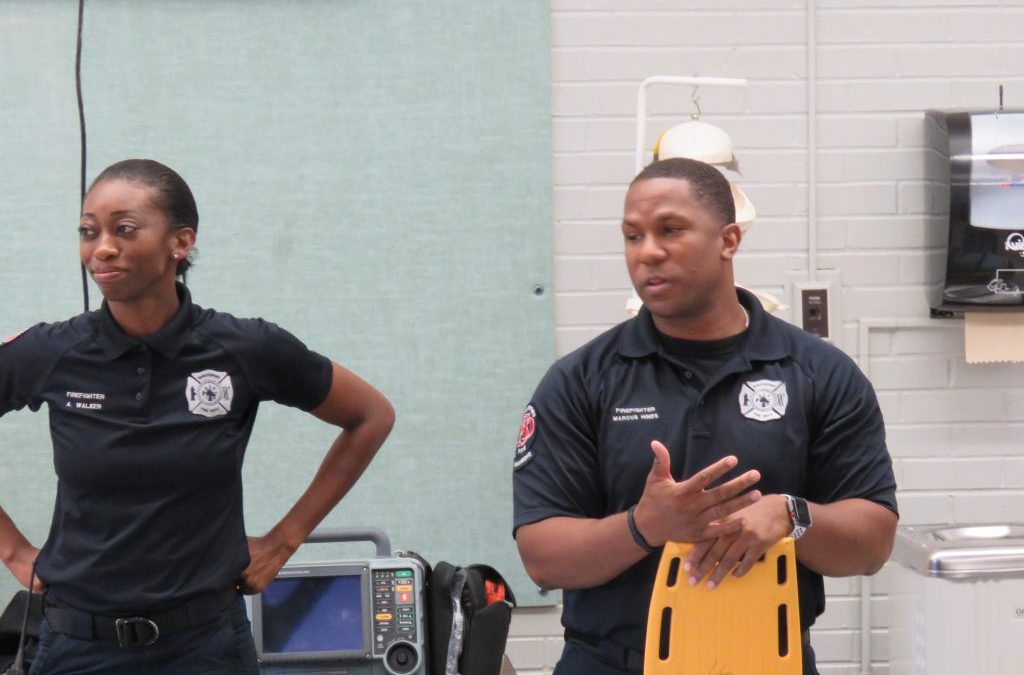 Shreveport Fire Department visits First Responder Class