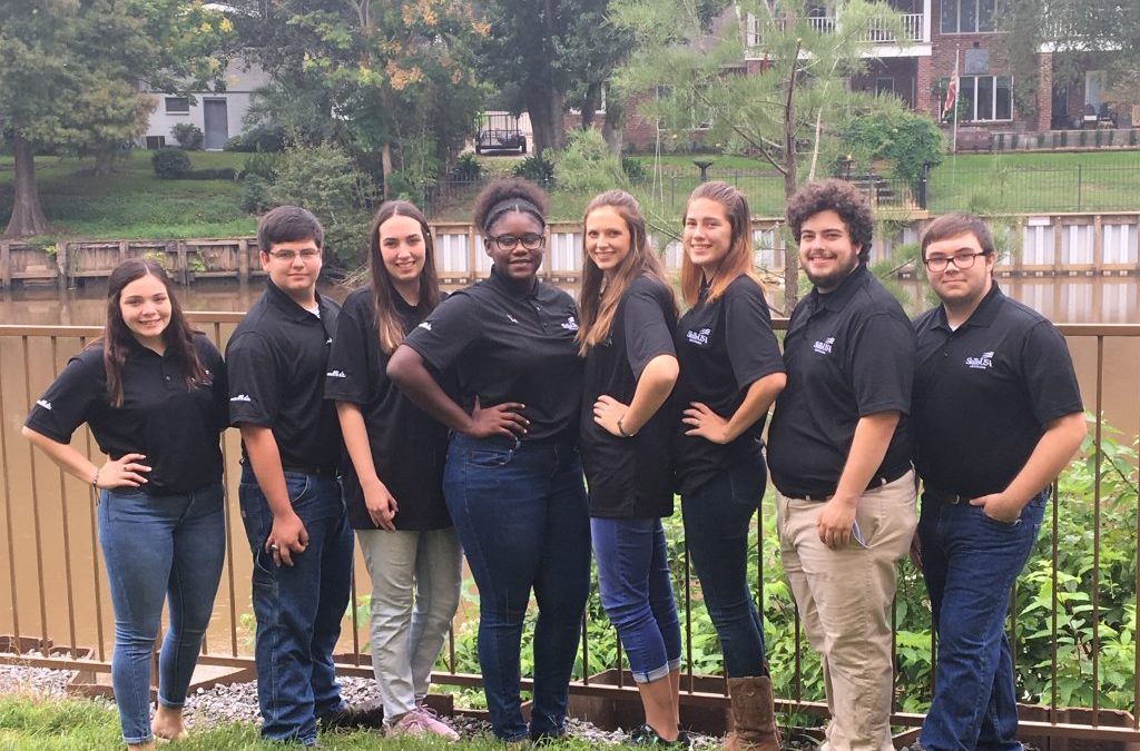 4 CCTC Students start their positions as Louisiana SkillsUSA State Officers