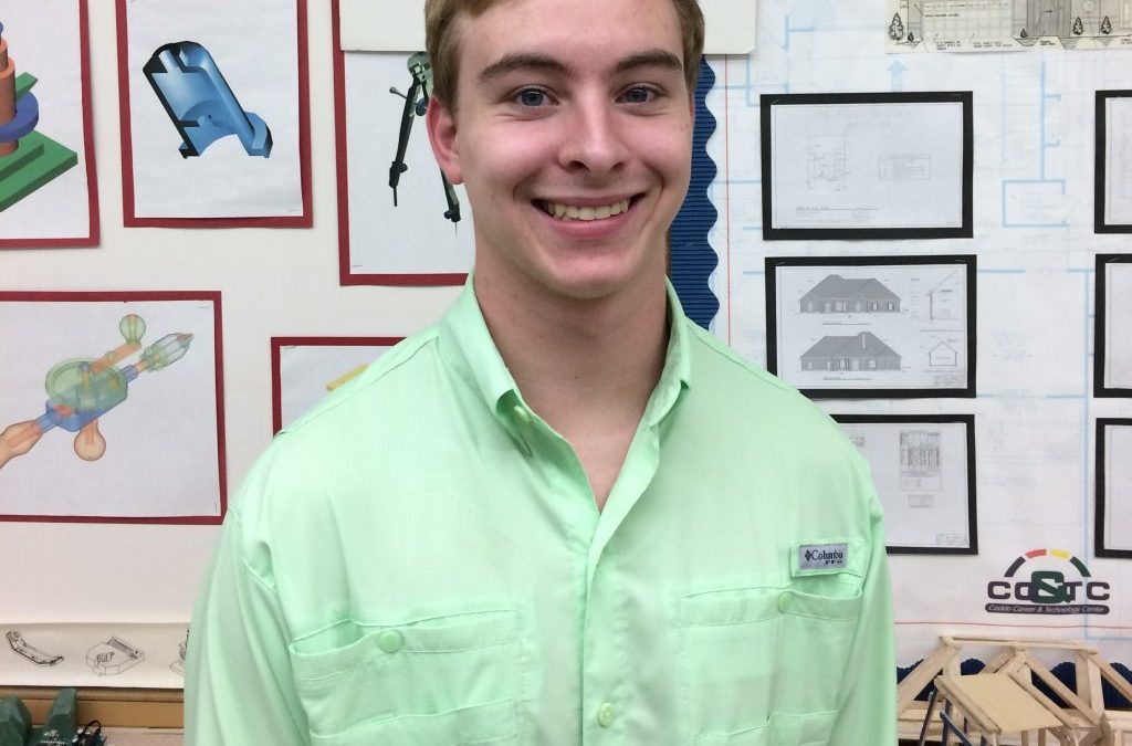 Caddo Magnet Senior Kyle Dockendorf wins Grand Prize